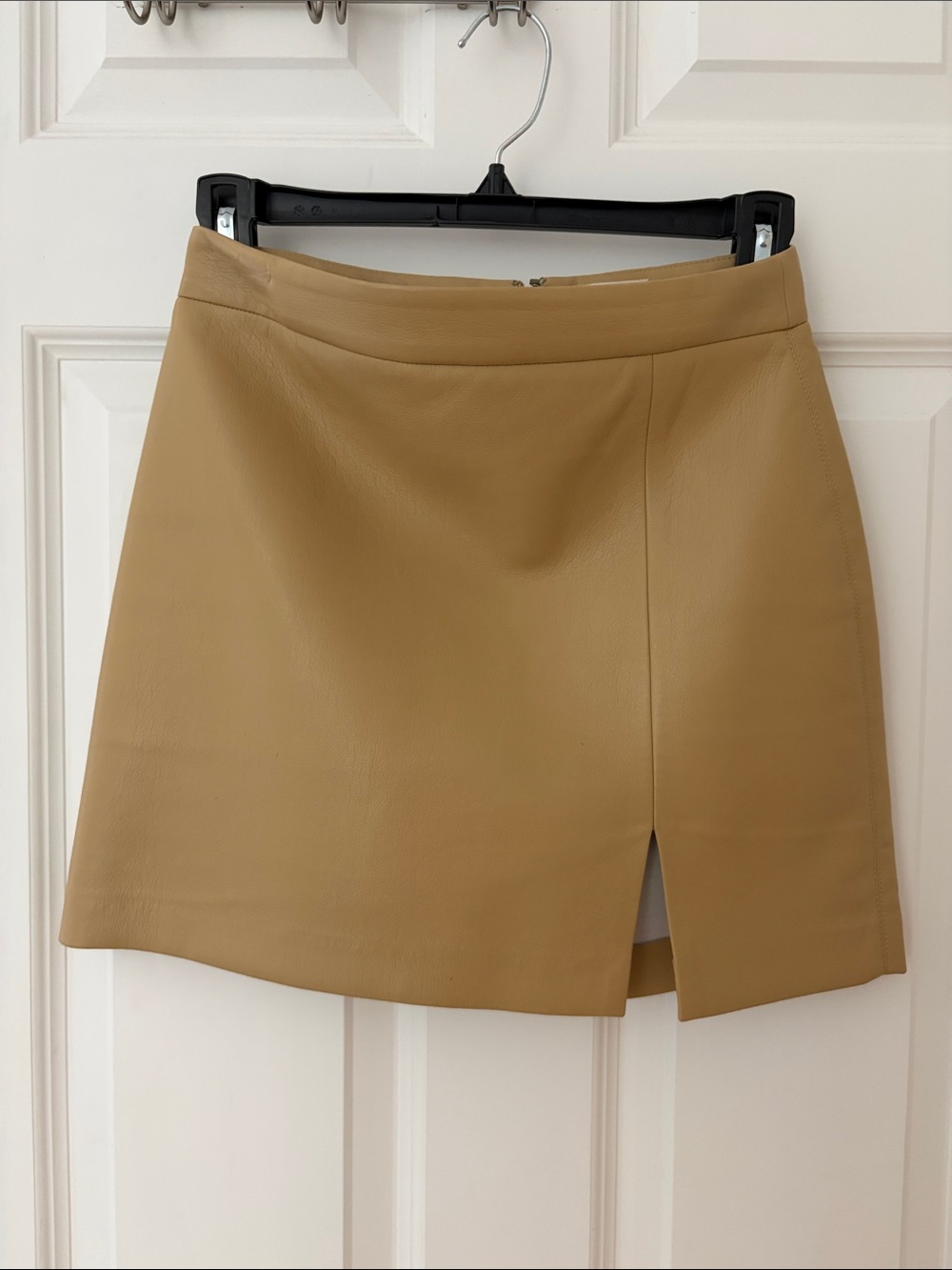 Wilfred Camel Tan Mini Skirt